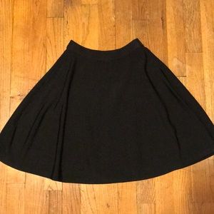 Olivaceous Black Skater Skirt Size Small